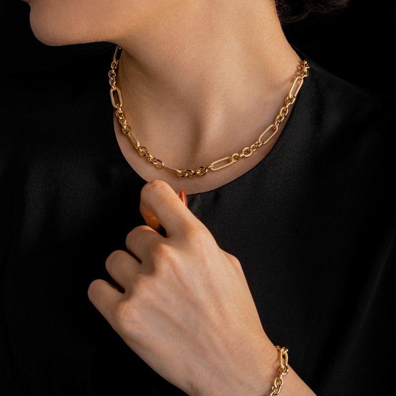 Cadena Cubana Oro 18K 50cm