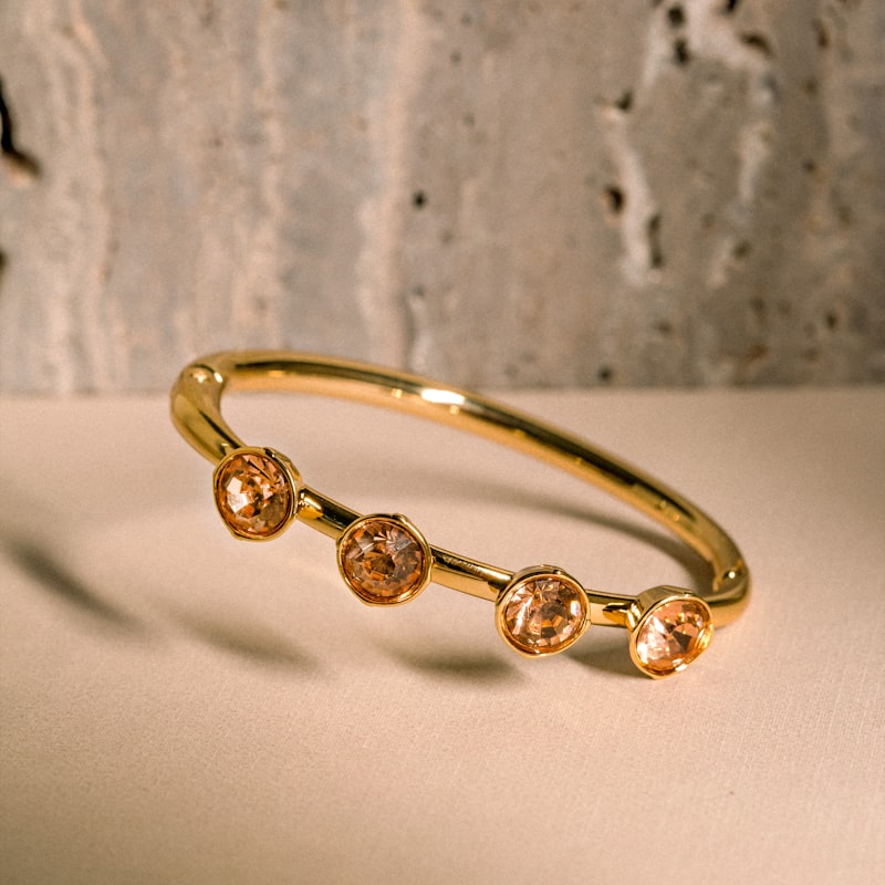 Brazalete Rígido Plata 925 Martillado